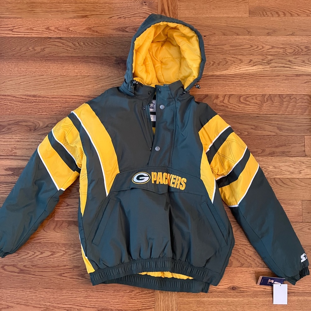 Green Bay Packers Starter Jacket Large NWT